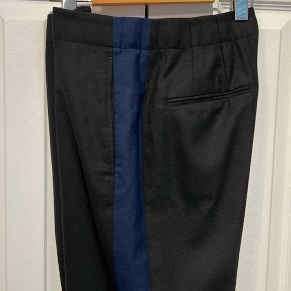 Club Monaco Ryannne Black Wool Blend Ankle Pant Size 6 NWT‎ - Picture 1 of 16